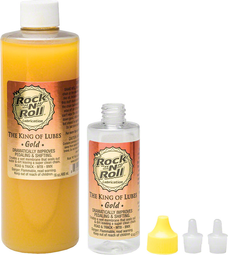 Load image into Gallery viewer, Rock-N-Roll-Gold-Lube-473ml-(16.0oz)-Bicycle-Chain-Lube