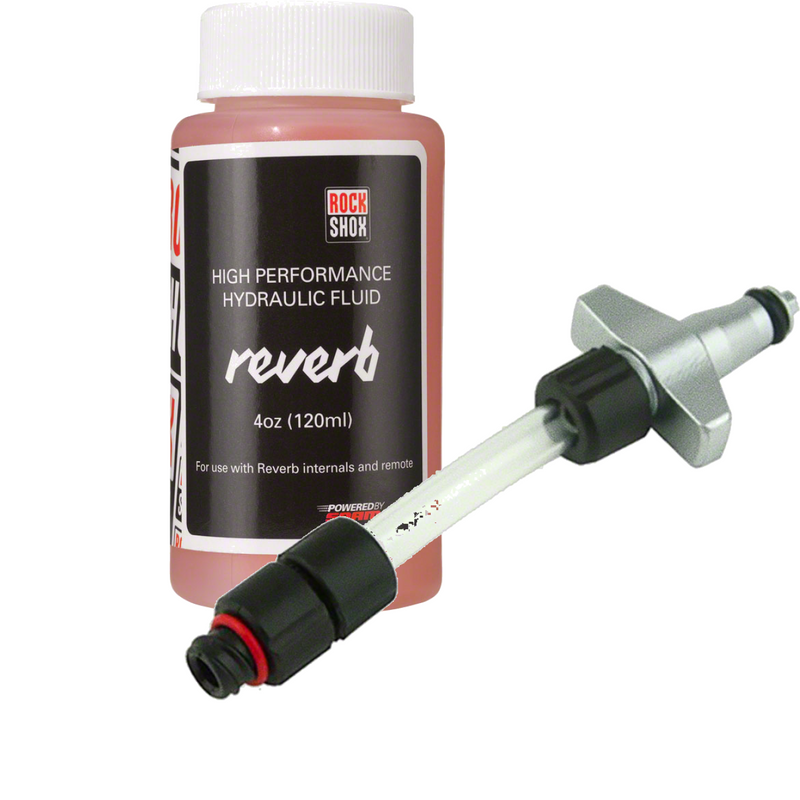Load image into Gallery viewer, RockShox Reverb Hydraulic Fluid & Bleeding Edge Tool Bundle Maintenance, Repair & Performance Enhancements