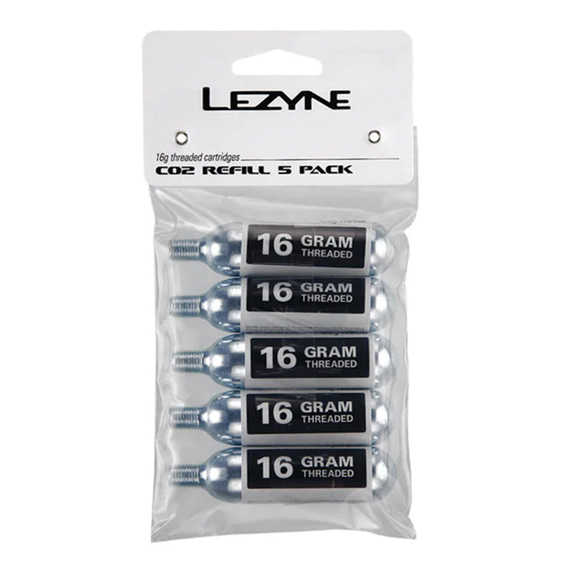 Load image into Gallery viewer, Lezyne CO² Cartridges Threaded, 16g, 5 units
