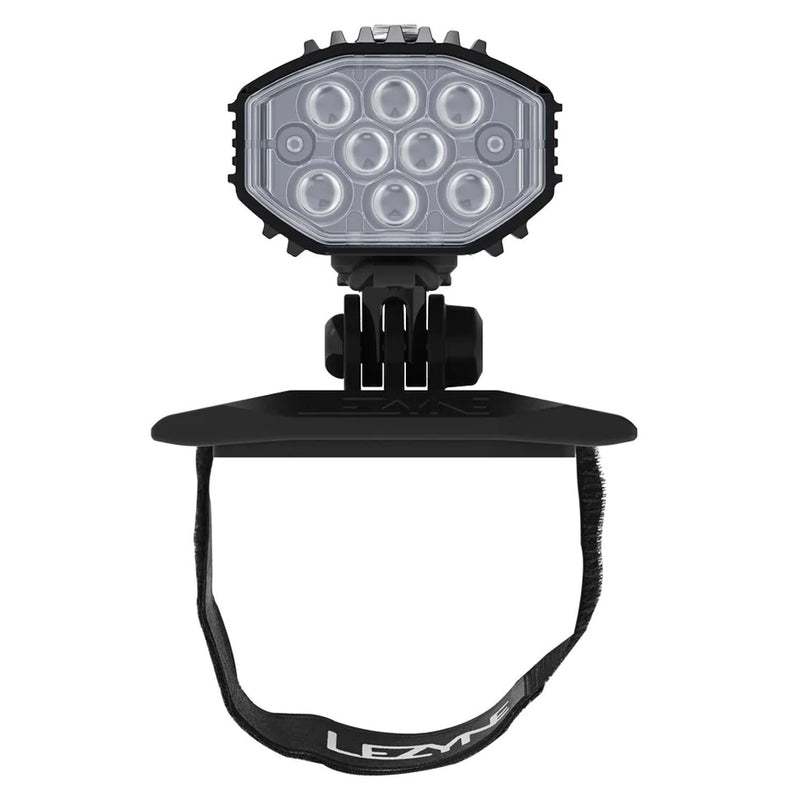 Load image into Gallery viewer, Lezyne Helmet Micro Drive Pro 1000+ Helmet Mount Headlight - Black