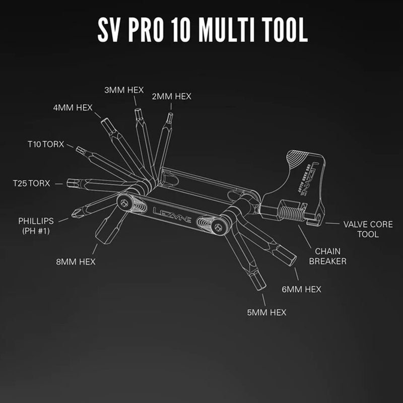 Load image into Gallery viewer, Lezyne SV Pro 10 Multi Tool, Silver NLA
