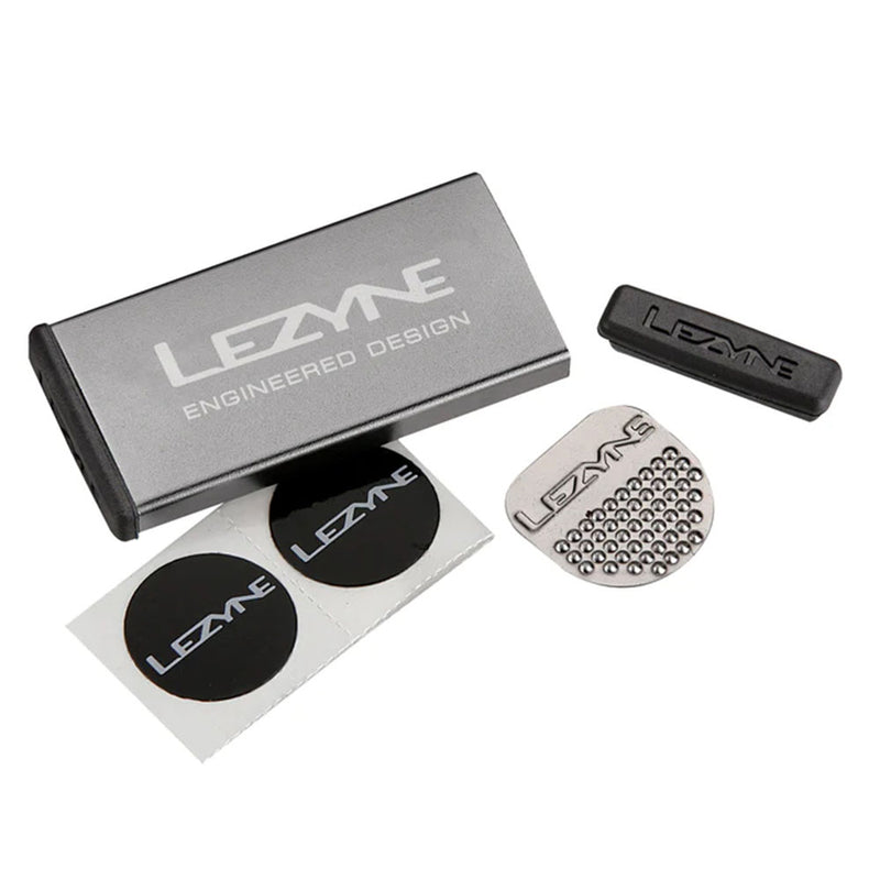Load image into Gallery viewer, Lezyne Metal Kit Glueless Patches, Black