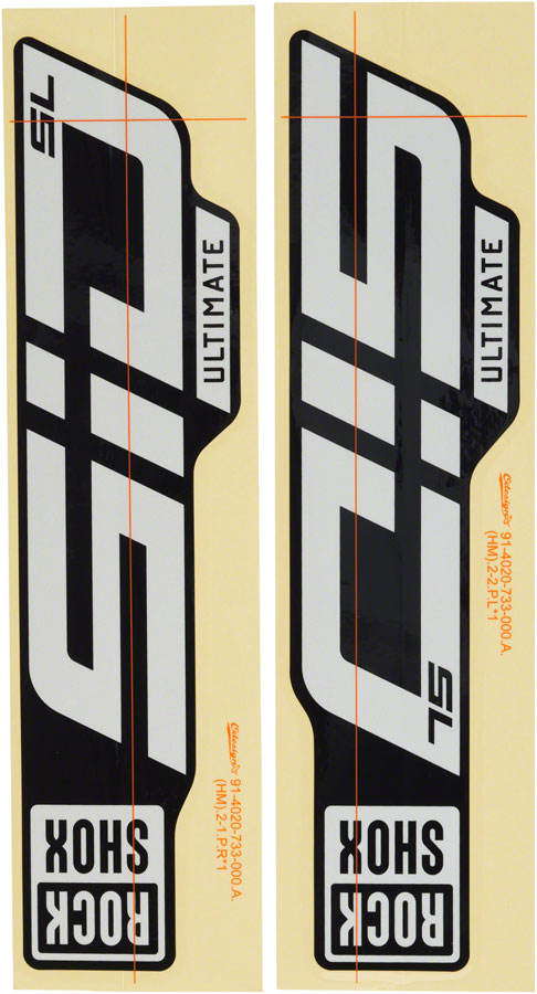 Load image into Gallery viewer, RockShox-Fork-Decal-Kits-Sticker-Decal-STDC0227