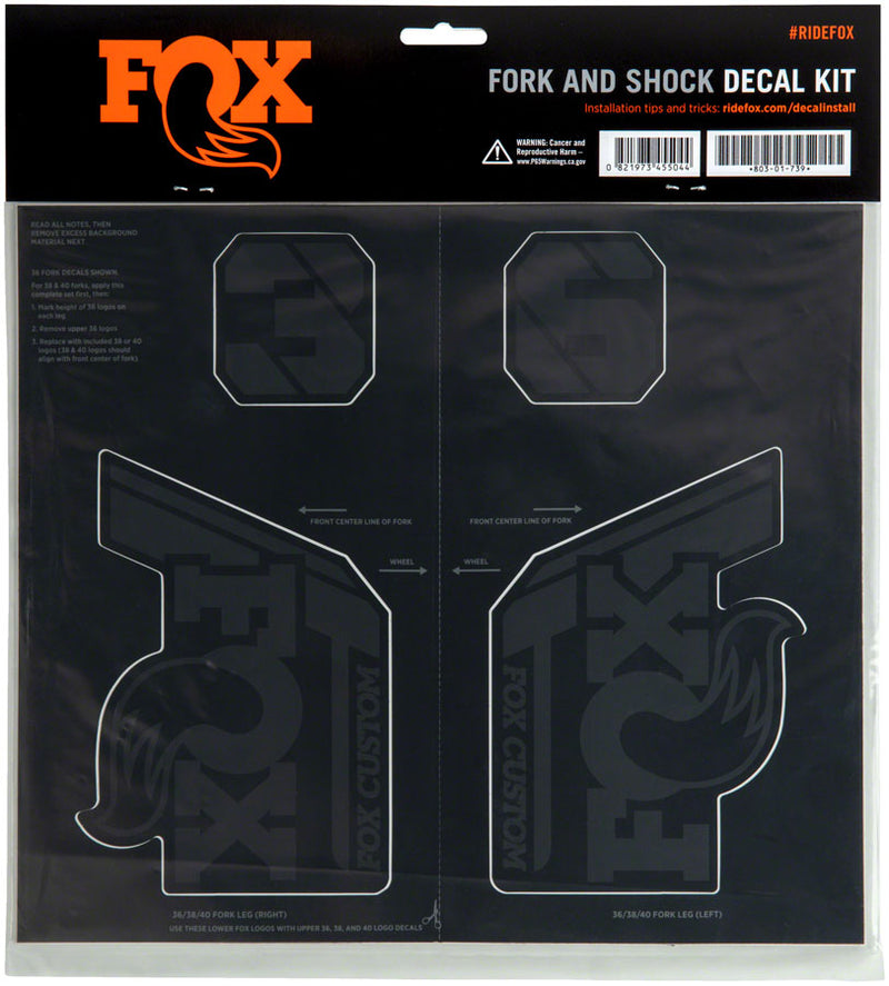 Load image into Gallery viewer, FOX-Fork-&-Shock-Decal-Kit-Sticker-Decal-STDC0148