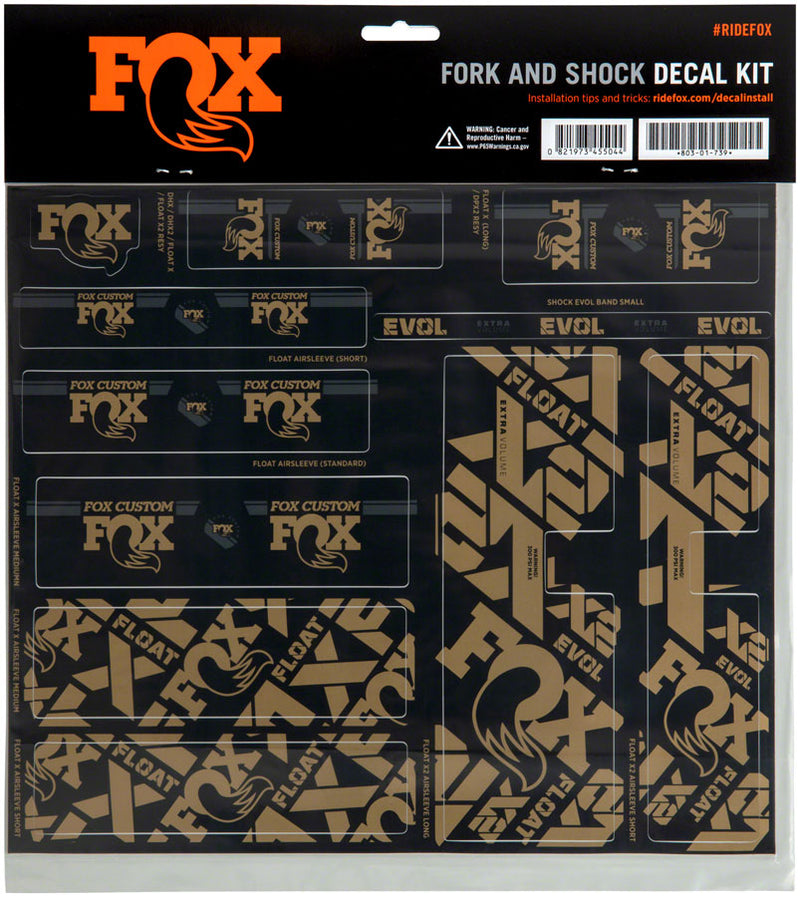 Load image into Gallery viewer, FOX-Fork-&-Shock-Decal-Kit-Sticker-Decal-STDC0154
