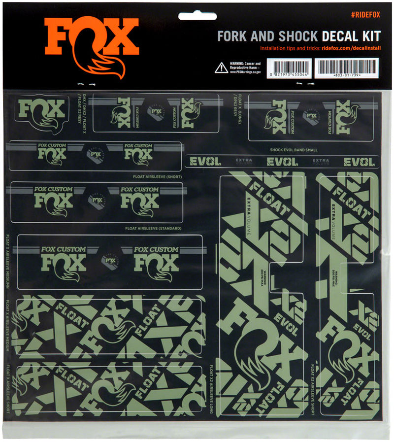 Load image into Gallery viewer, FOX-Fork-&-Shock-Decal-Kit-Sticker-Decal-STDC0149