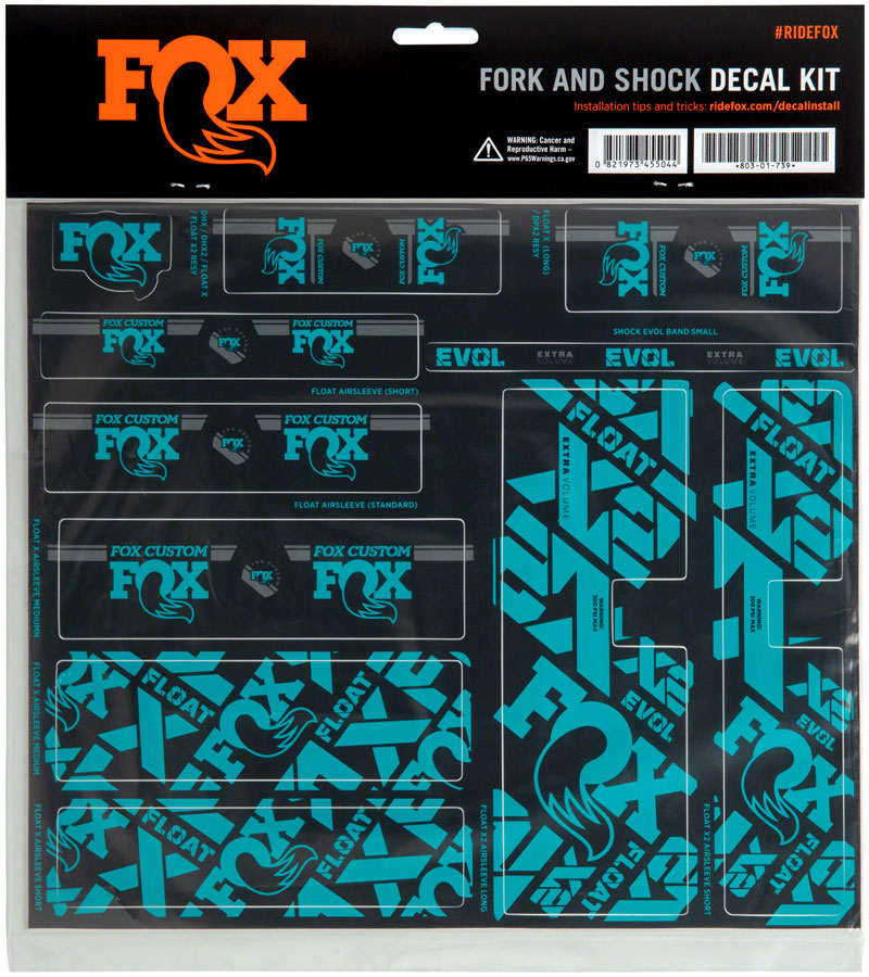 Load image into Gallery viewer, FOX-Fork-&-Shock-Decal-Kit-Sticker-Decal-STDC0152