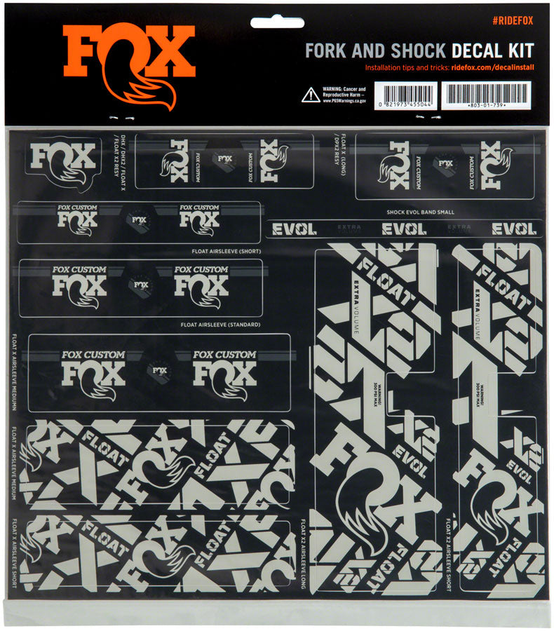 Load image into Gallery viewer, FOX-Fork-&-Shock-Decal-Kit-Sticker-Decal-STDC0150