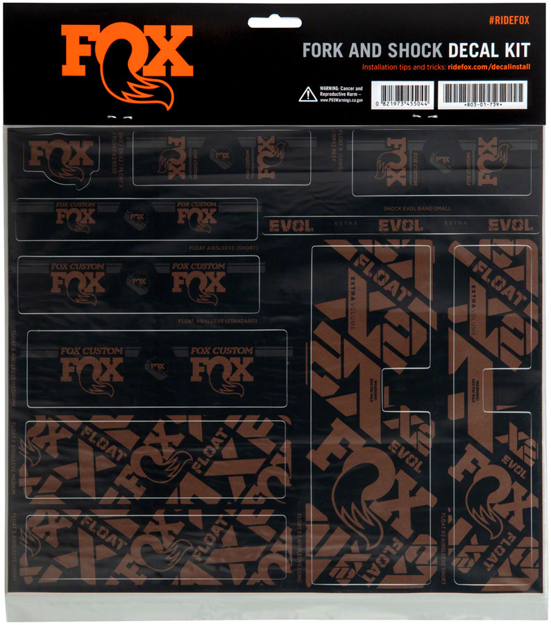 Load image into Gallery viewer, FOX-Fork-&-Shock-Decal-Kit-Sticker-Decal-STDC0146