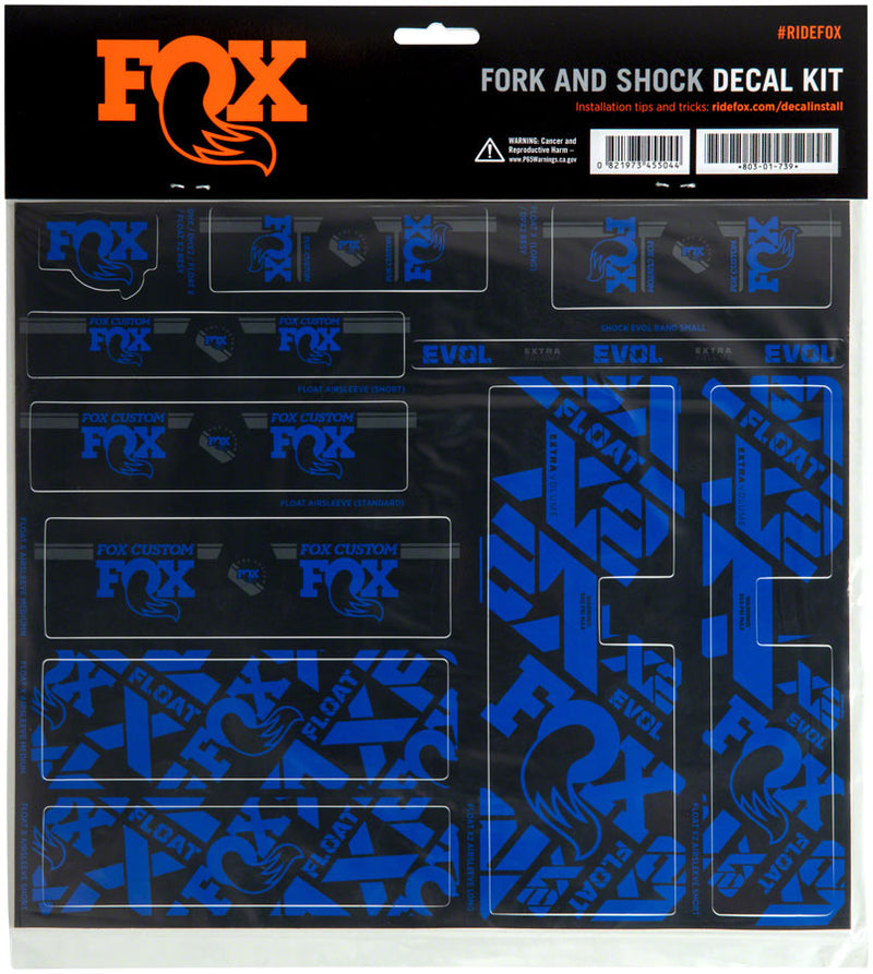 Load image into Gallery viewer, FOX-Fork-and-Shock-Decal-Kit-Sticker-Decal-STDC0147