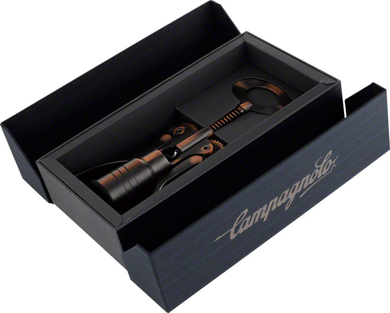 Load image into Gallery viewer, Campagnolo BIG Corkscrew Italian &quot;Vintage&quot; Bronze Bottle Opener Collector&#39;s Box
