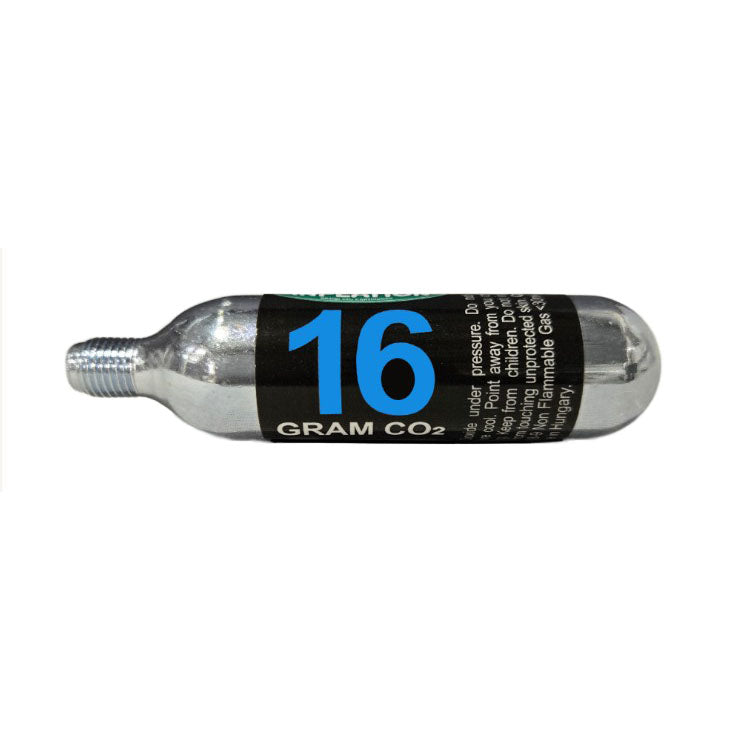 Load image into Gallery viewer, Maximum Inflation CO2 Cartridges, 3/8" threaded, 16g, 6 Pack