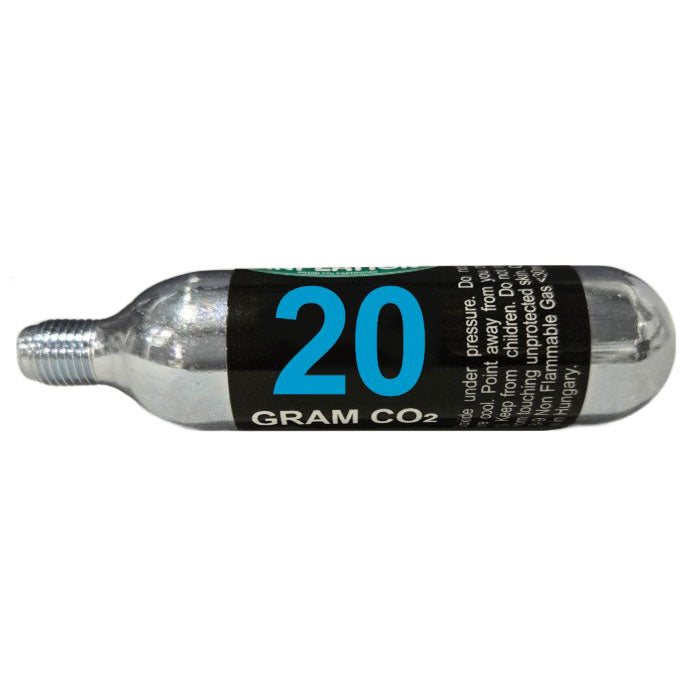 Load image into Gallery viewer, Maximum Inflation CO2 Cartridges, 3/8" threaded, 20g, 3 Pack
