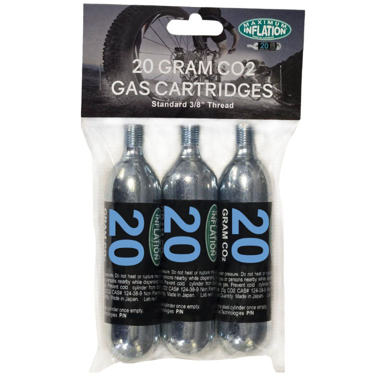 Load image into Gallery viewer, Maximum-Inflation-Threaded-Co2-Cartridges-CO2-and-Pressurized-Cartridge-20g-CO2C0207