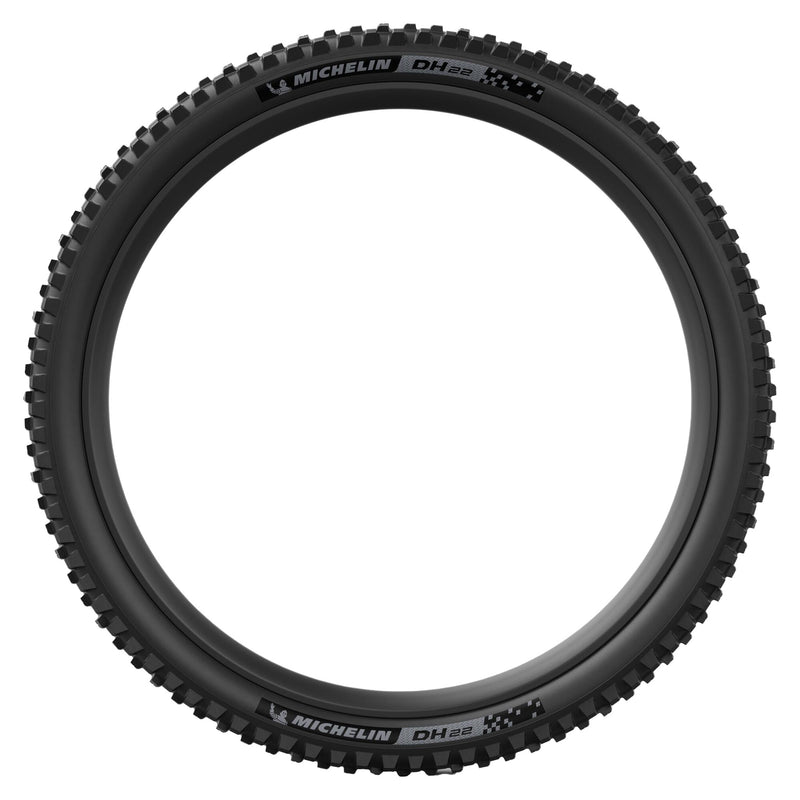 Load image into Gallery viewer, Michelin DH22 DARK Mountain Tire, 29''x2.40, Folding, Tubeless Ready, MAGI-X, Black