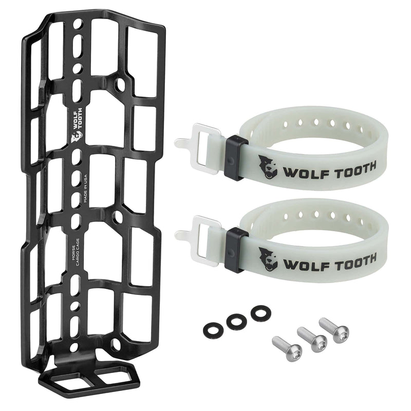 Load image into Gallery viewer, Wolf Tooth Morse Cargo Cage & Straps Bundle Durable Aluminum Bikepacking Storage Solution