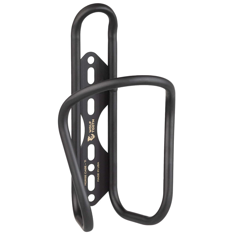 Load image into Gallery viewer, Wolf Tooth Morse Cage Ti Black Black Titanium In Stock