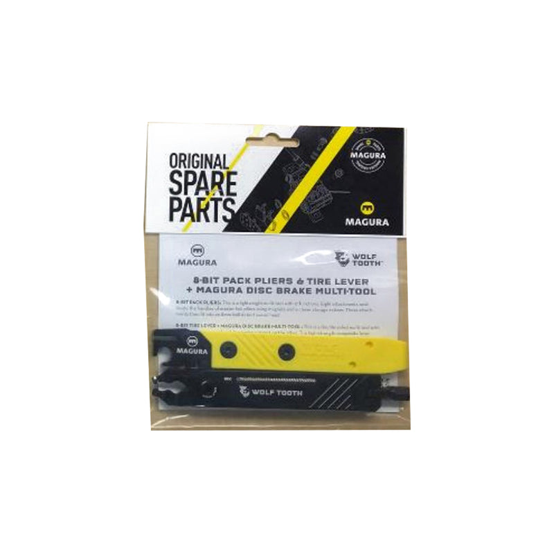 Load image into Gallery viewer, Magura-Wolf-Tooth-8-Bit-Pack-Plier-&-Magura-Disc-Brake-Multi-Tool-Bike-Multi-Tools-STTL0010