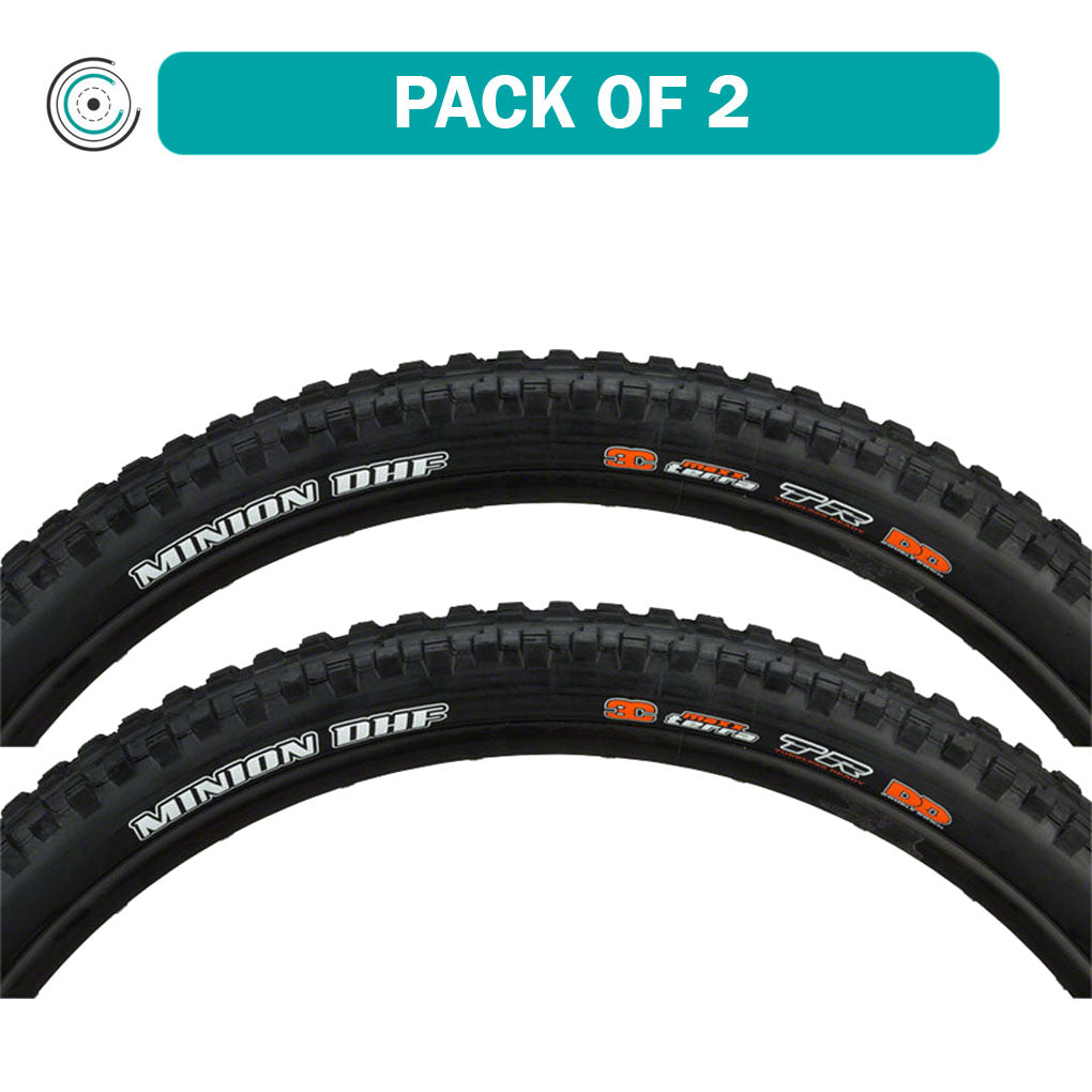 · 2 Pack - Maxxis Minion DHR II 29 X 2.30 TR EXO Folding Tubeless - factory 2 New Tires