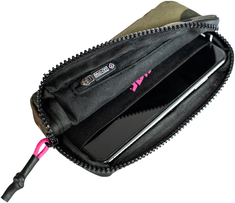 Load image into Gallery viewer, Muc-Off Essentials Case Inner Zip Pocket To Store Keys/Cash/Coins