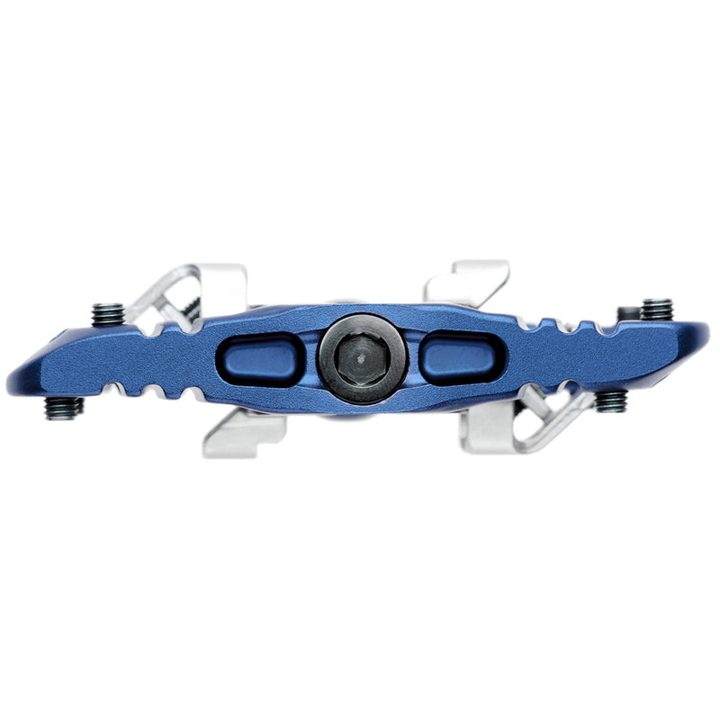 Load image into Gallery viewer, OneUp Components Clip Pedals, CrMo, Dark Blue