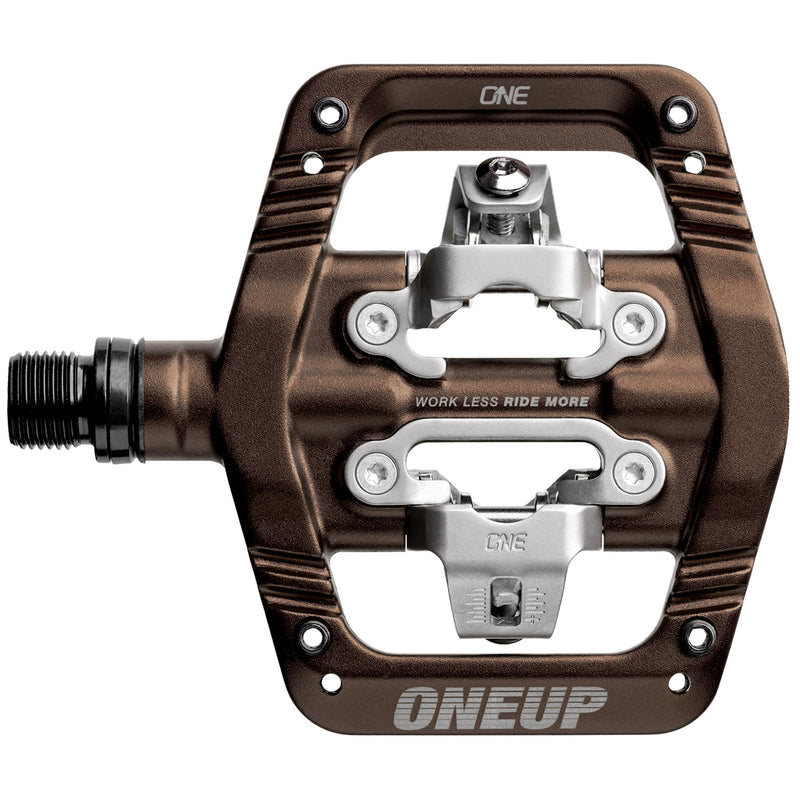 Load image into Gallery viewer, OneUp Components Clip Pedals, CrMo, Bronze