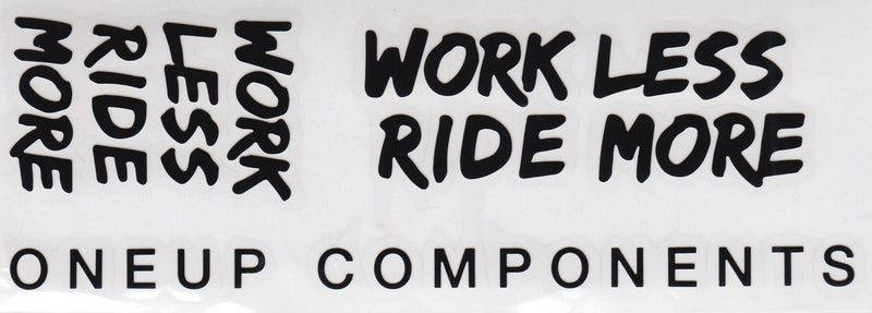 Load image into Gallery viewer, OneUp Components Riser Bar Decal Kit, Black