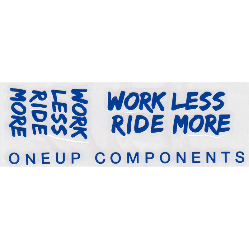 Load image into Gallery viewer, OneUp Components Riser Bar Decal Kit, Blue