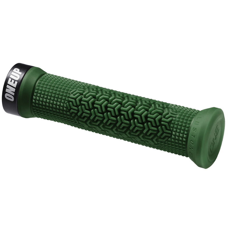 Load image into Gallery viewer, OneUp Components Jackson Goldstone Lock-On Grips, Dark Green
