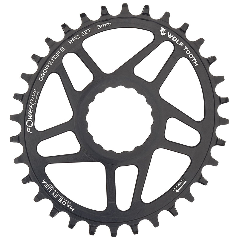 Load image into Gallery viewer, Wolf Tooth Elliptical Chainring 30t RaceFace/Easton Direct Mount 12-Speed Alloy