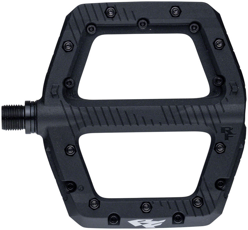 Load image into Gallery viewer, Raceface Chester Large Platform Pedals, Body: Nylon, Spindle: Cr-Mo, 9/16'', Black, Pair