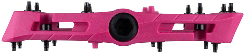 Load image into Gallery viewer, Raceface Chester Large Platform Pedals, Body: Nylon, Spindle: Cr-Mo, 9/16'', Magenta, Pair