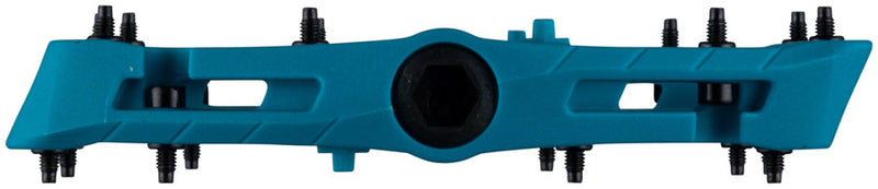 Load image into Gallery viewer, Raceface Chester Large Platform Pedals, Body: Nylon, Spindle: Cr-Mo, 9/16'', Turquoise, Pair