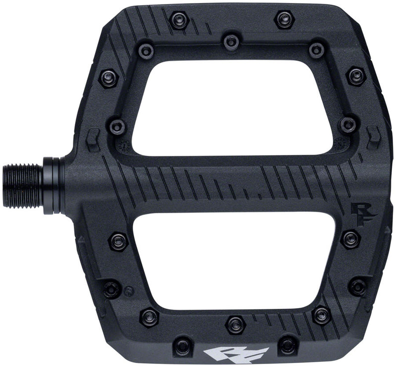 Load image into Gallery viewer, Raceface Chester Small Platform Pedals, Body: Nylon, Spindle: Cr-Mo, 9/16'', Black, Pair