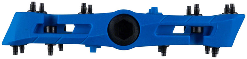 Load image into Gallery viewer, Raceface Chester Small Platform Pedals, Body: Nylon, Spindle: Cr-Mo, 9/16'', Blue, Pair