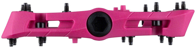 Load image into Gallery viewer, Raceface Chester Small Platform Pedals, Body: Nylon, Spindle: Cr-Mo, 9/16'', Magenta, Pair