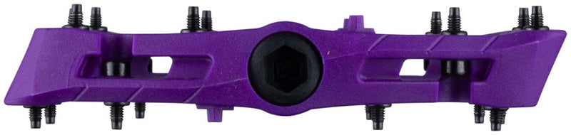 Load image into Gallery viewer, Raceface Chester Small Platform Pedals, Body: Nylon, Spindle: Cr-Mo, 9/16'', Purple, Pair