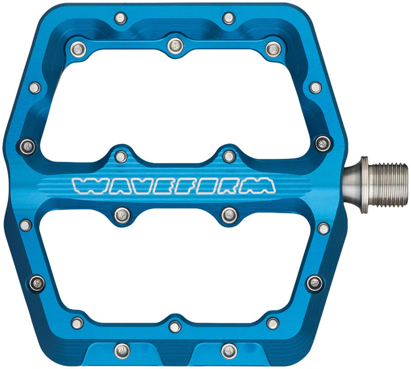Load image into Gallery viewer, Wolf Tooth Components Waveform Platform Pedal, Large, Blue