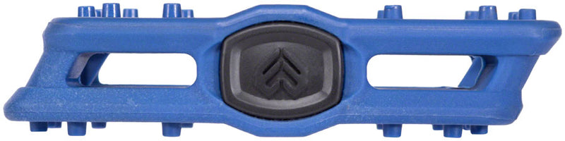 Load image into Gallery viewer, Eclat Centric Platform Pedals, Body: Nylon, Spindle: Cr-Mo, 9/16'', Blue, Pair