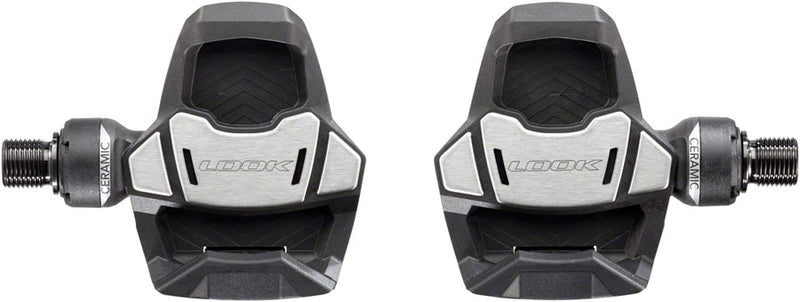 Load image into Gallery viewer, LOOK KEO Blade Carbon Ceramic Ti Pedals - Single Sided Clipless, Titanium, 9/16", Black. 53mm QF, 12Nm