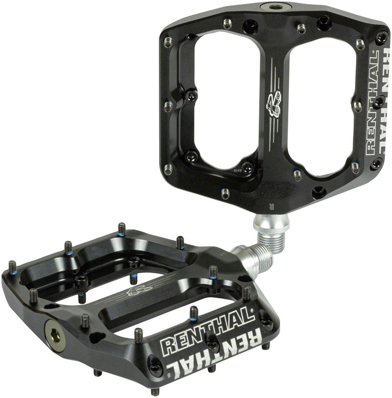 Load image into Gallery viewer, Renthal-Revo-F-Flat-Platform-Pedals-Aluminum-Chromoly-Steel-PEDL2063-Bicycle-Pedals
