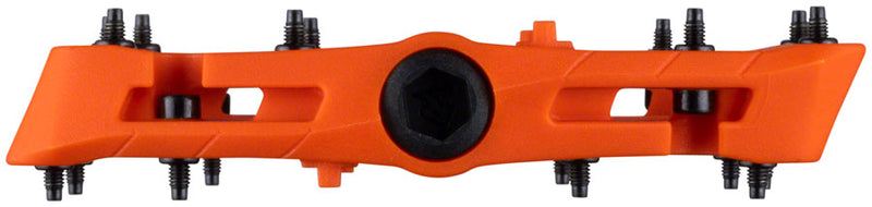 Load image into Gallery viewer, Raceface Chester Small Platform Pedals, Body: Nylon, Spindle: Cr-Mo, 9/16'', Orange, Pair