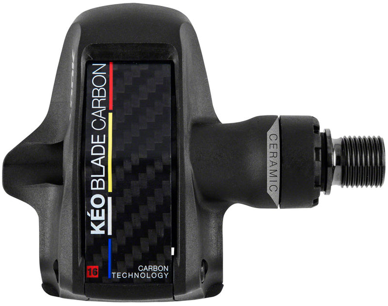 Load image into Gallery viewer, LOOK KEO BLADE CARBON CERAMIC Ti Single Sided Clipless Road Pedals 9/16&quot; Black
