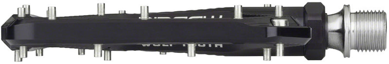 Load image into Gallery viewer, Wolf Tooth Ripsaw Aluminum Pedals - Platform, Aluminum, 9/16", Black