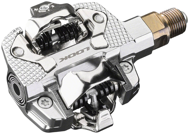 Load image into Gallery viewer, LOOK-X-Track-Single-Power-Pedals-Clipless-Pedals-with-Cleats-Aluminum-Chromoly-Steel-PEDL2190-Bicycle-Pedals