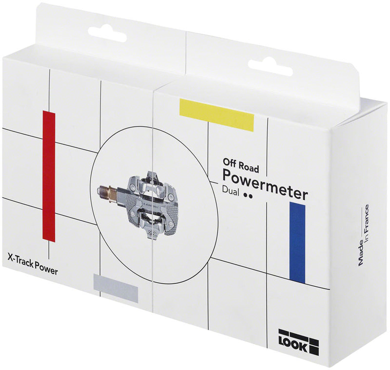 Load image into Gallery viewer, LOOK X-TRACK Dual Power Pedals - Dual Sided Clipless, Chromoly, 9/16", Silver