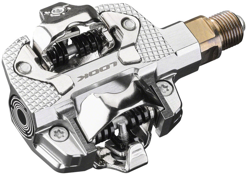 Load image into Gallery viewer, LOOK-X-Track-Dual-Power-Pedals-Clipless-Pedals-with-Cleats-Aluminum-Chromoly-Steel-PEDL2191-Bicycle-Pedals