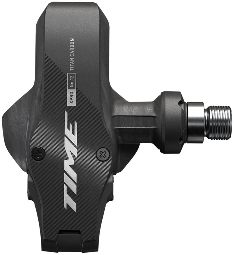 Load image into Gallery viewer, Time XPRO 12 Pedals - Single Sided Clipless, Carbon, 9/16", Ti/Carbon/Silver, QF 57, C1