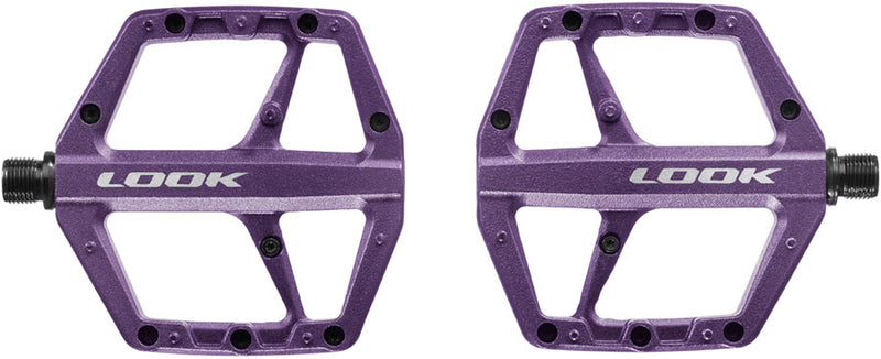 Load image into Gallery viewer, LOOK Trail Roc Pedals - Platform, 9/16", Night Purple