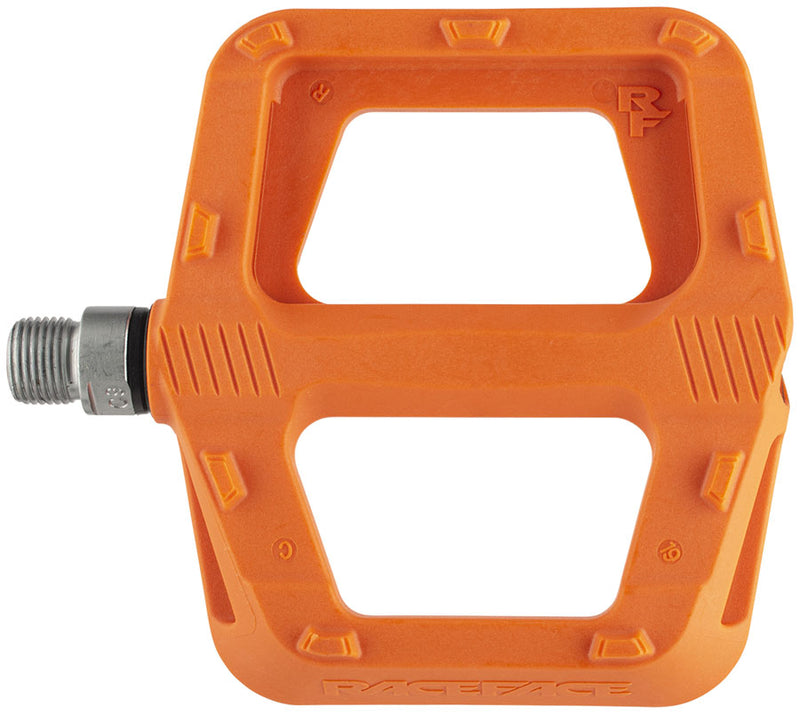 Load image into Gallery viewer, RaceFace Ride Pedals - Platform, Composite, 9/16", Orange